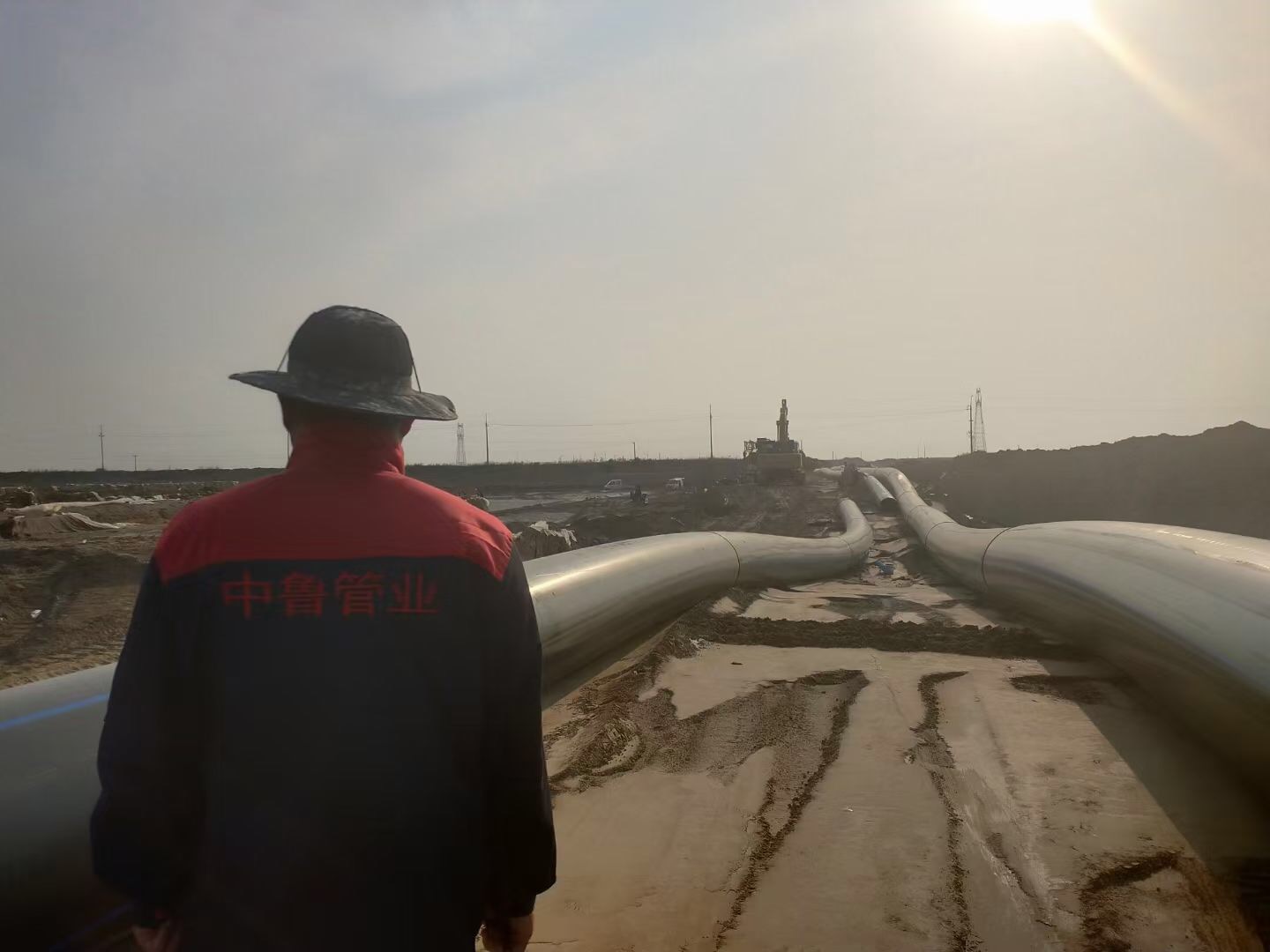 內(nèi)蒙古工地施工現(xiàn)場