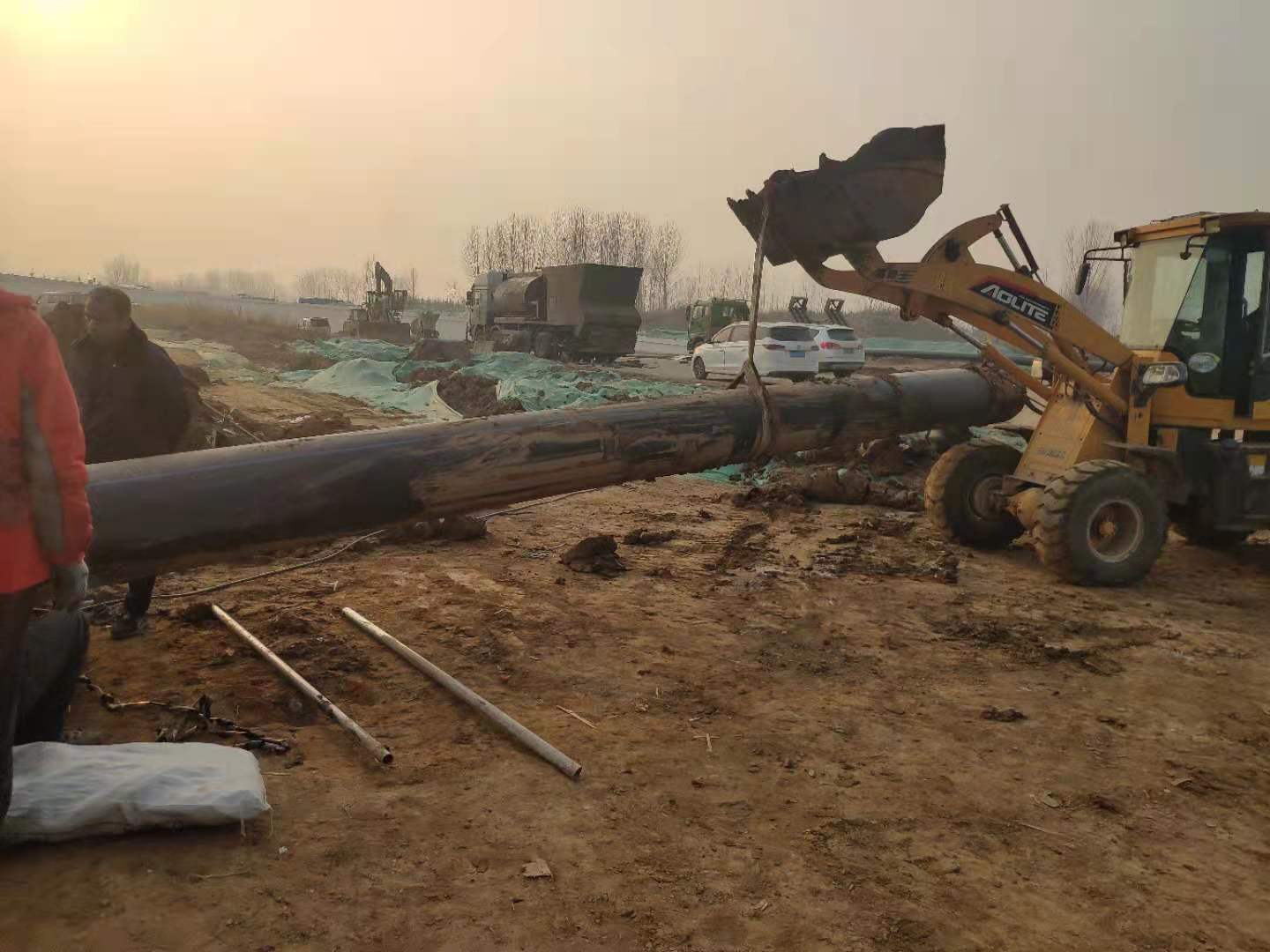 河南工地施工現(xiàn)場